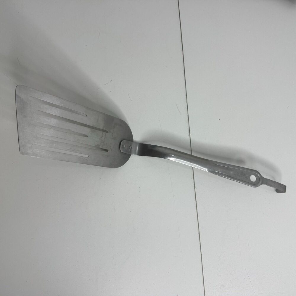 Vtg Heavy Duty Spatula Stainless Steel Diner Grill Flipper Custom Turner USA